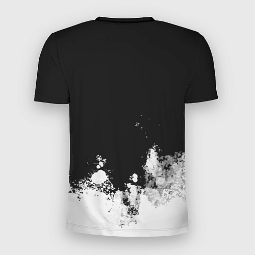 Мужская спорт-футболка Po H U Y Безразличие / 3D-принт – фото 2