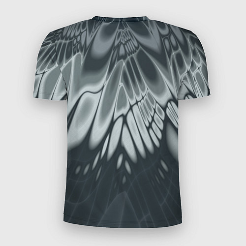 Мужская спорт-футболка Серый - коллекция Лучи - Хуф и Ся / 3D-принт – фото 2