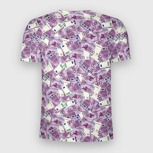 Мужская спорт-футболка 500 EURO / 3D-принт – фото 2