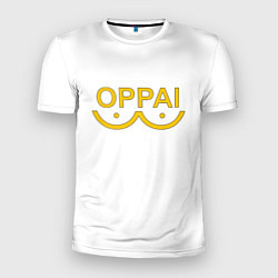 Мужская спорт-футболка OPPAI LOGO ONE-PUNCH MAN