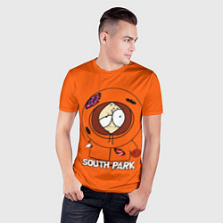 Футболка спортивная мужская South Park - Южный парк Кенни, цвет: 3D-принт — фото 2