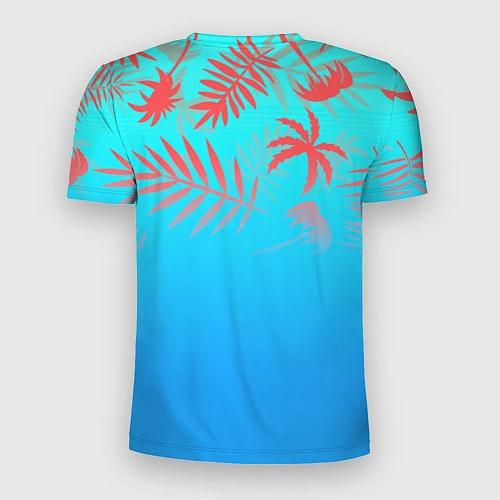 Мужская спорт-футболка 6IX9INE tropical / 3D-принт – фото 2