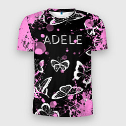 Футболка спортивная мужская Adele - Бабочки, цвет: 3D-принт