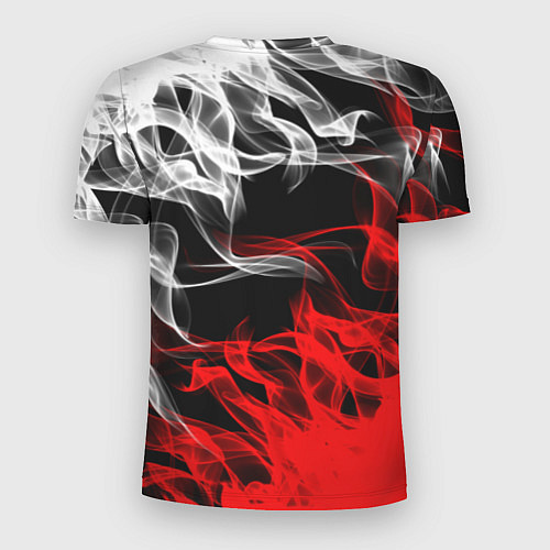 Мужская спорт-футболка Umbrella Corporation Fire / 3D-принт – фото 2