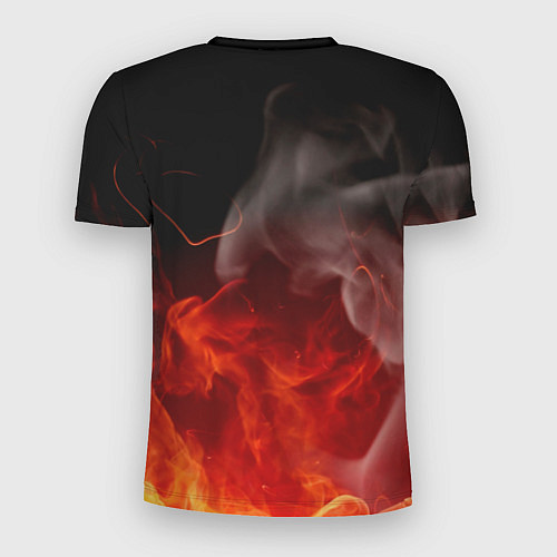 Мужская спорт-футболка Umbrella Corporation пламя / 3D-принт – фото 2