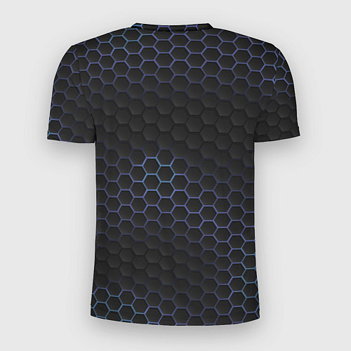 Мужская спорт-футболка Тик BRAWL STARS соты / 3D-принт – фото 2
