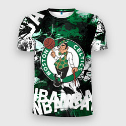 Мужская спорт-футболка Бостон Селтикс , Boston Celtics