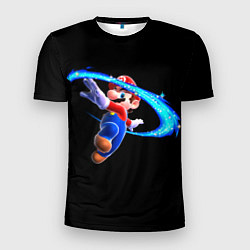 Мужская спорт-футболка Марио волшебник