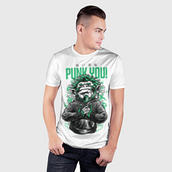 Футболка спортивная мужская Punk you!, цвет: 3D-принт — фото 2