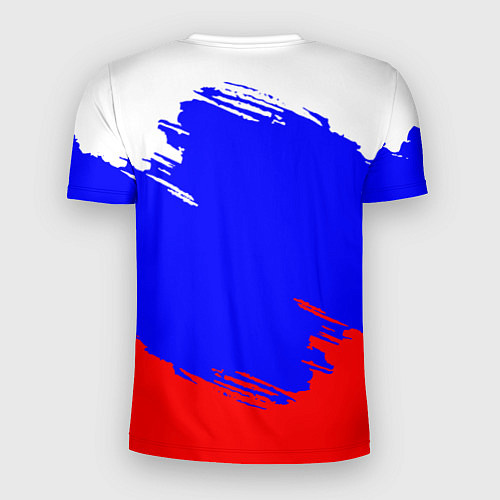 Мужская спорт-футболка Russia Геометрия / 3D-принт – фото 2