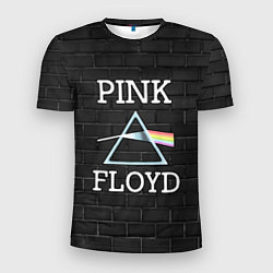 Мужская спорт-футболка PINK FLOYD LOGO - ПИНК ФЛОЙД ЛОГОТИП