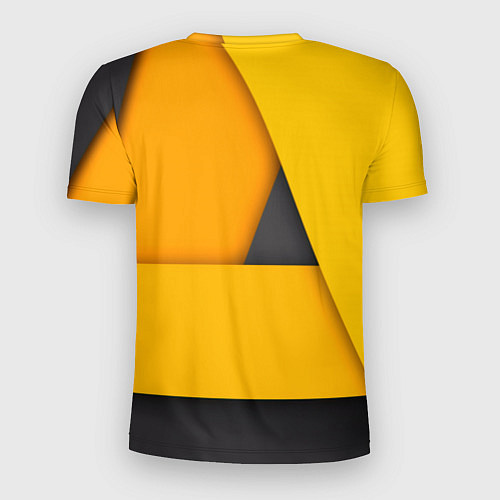 Мужская спорт-футболка Honda - Yellow / 3D-принт – фото 2