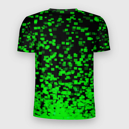 Мужская спорт-футболка Skoda - Пиксели / 3D-принт – фото 2