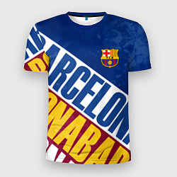 Футболка спортивная мужская Barcelona , Барселона, цвет: 3D-принт