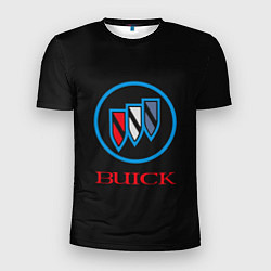 Футболка спортивная мужская Buick Emblem Logo, цвет: 3D-принт