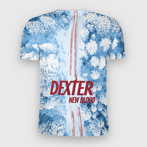 Мужская спорт-футболка Декстер: новый сезон - новая кровь / 3D-принт – фото 2