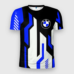 Футболка спортивная мужская БМВ BMW AUTO, цвет: 3D-принт