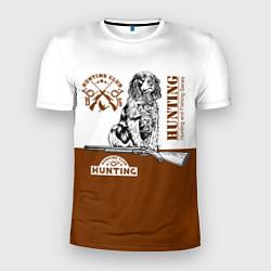 Мужская спорт-футболка Охотничья Собака