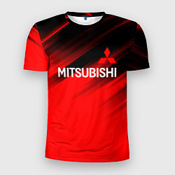 Мужская спорт-футболка Mitsubishi - Red Sport