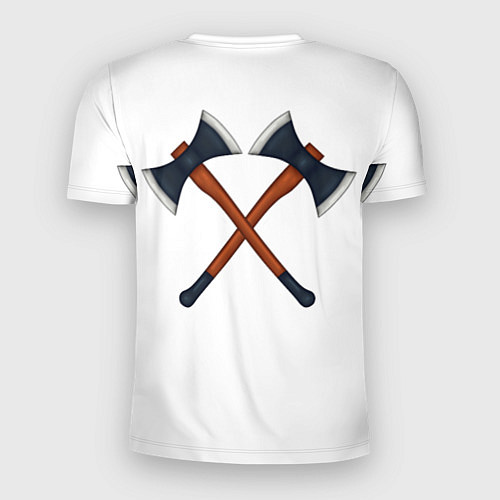 Мужская спорт-футболка Топоры викингов / 3D-принт – фото 2