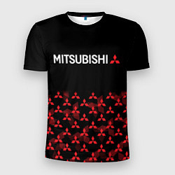 Мужская спорт-футболка MITSUBISHI HALF PATTERN