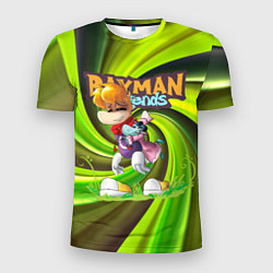 Мужская спорт-футболка Уставший Rayman Legends