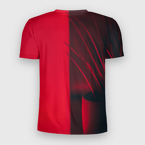 Мужская спорт-футболка Красное виденье / 3D-принт – фото 2