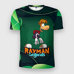 Футболка спортивная мужская Rayman Legends Green, цвет: 3D-принт