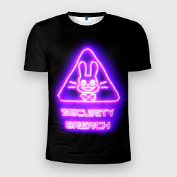 Мужская спорт-футболка Five Nights at Freddys: Security Breach логотип