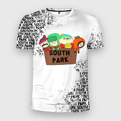 Футболка спортивная мужская Южный парк - персонажи South Park, цвет: 3D-принт