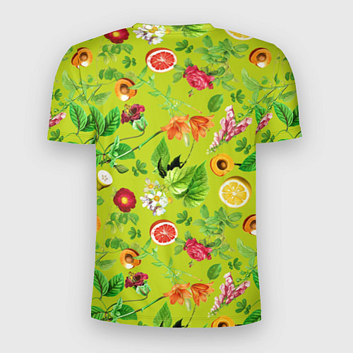 Мужская спорт-футболка Летнее настроение - фрукты / 3D-принт – фото 2