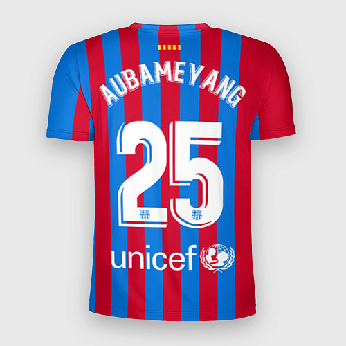 Мужская спорт-футболка Обамеянг Барселона / 3D-принт – фото 2