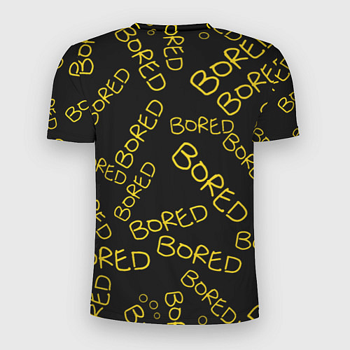 Мужская спорт-футболка Sherlock Bored Pattern / 3D-принт – фото 2