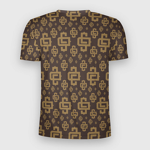 Мужская спорт-футболка Monogramm Pattern Dope Camo Dope Street Market / 3D-принт – фото 2