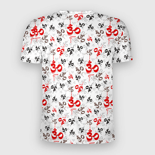 Мужская спорт-футболка Мантра ОМ АУМ / 3D-принт – фото 2