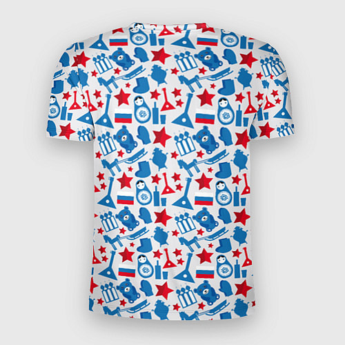 Мужская спорт-футболка Русский Символизм / 3D-принт – фото 2