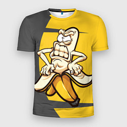 Мужская спорт-футболка Злобный банан