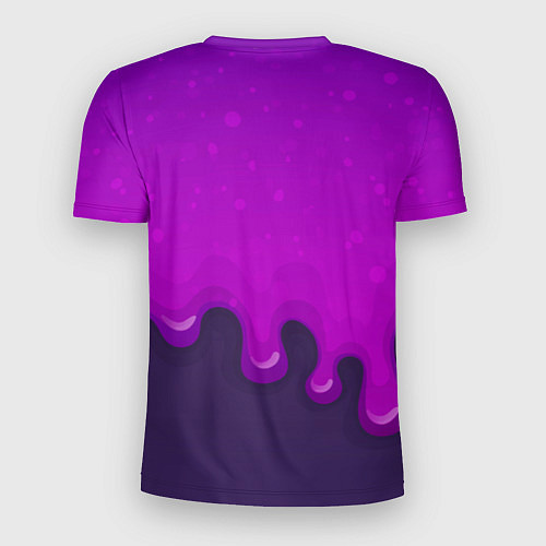Мужская спорт-футболка Фиолетовый мопед / 3D-принт – фото 2