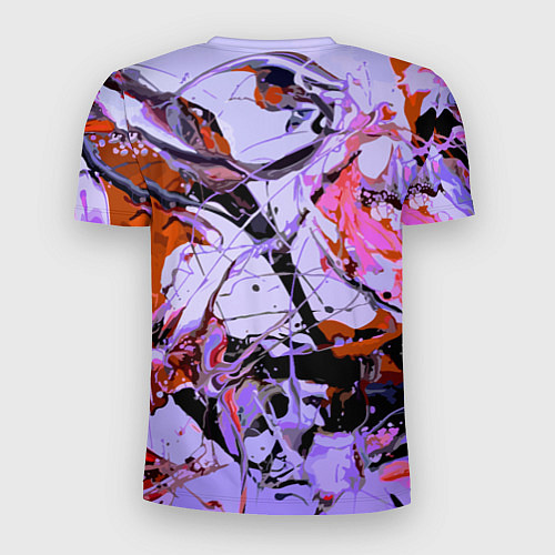 Мужская спорт-футболка Color abstraction Pattern Vanguard / 3D-принт – фото 2
