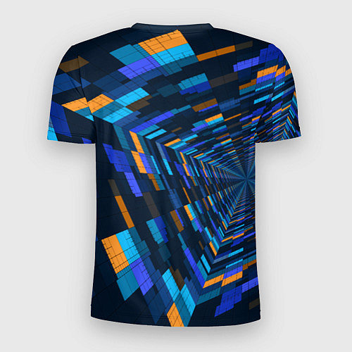 Мужская спорт-футболка Geometric pattern Fashion Vanguard / 3D-принт – фото 2