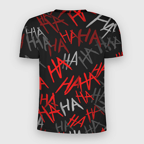 Мужская спорт-футболка HA HA HA / 3D-принт – фото 2