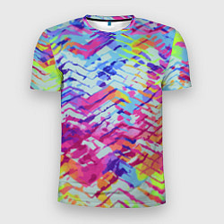 Мужская спорт-футболка Color vanguard pattern