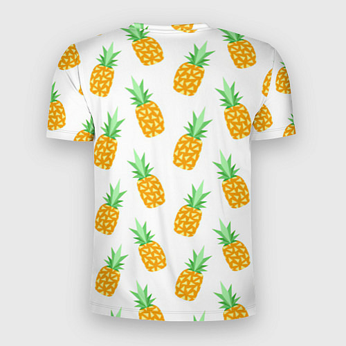 Мужская спорт-футболка Поле ананасов / 3D-принт – фото 2