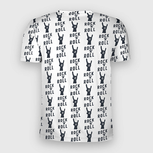 Мужская спорт-футболка Рок-н-ролл сила / 3D-принт – фото 2