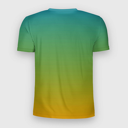 Мужская спорт-футболка Кактус в горшке с рожицей / 3D-принт – фото 2
