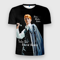 Футболка спортивная мужская Thin White Duke David Bowie Isolar Tour, цвет: 3D-принт