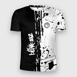 Мужская спорт-футболка Blink 182 БРЫЗГИ