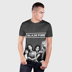 Футболка спортивная мужская BLACKPINK BW Divas, цвет: 3D-принт — фото 2