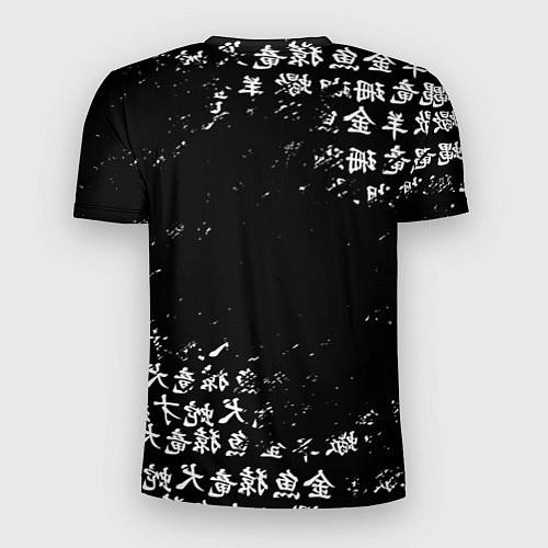Мужская спорт-футболка WALHALLA TEAM BLACK WHITE ЛОГО ТОКИЙСКИЕ МСТИТЕЛИ / 3D-принт – фото 2