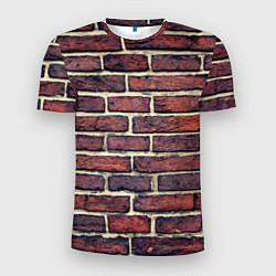 Футболка спортивная мужская Brick Wall, цвет: 3D-принт
